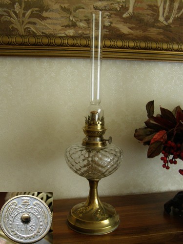 Old oil lamp - oil,