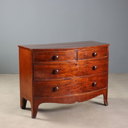 Commode ancienne acajou - acajou, 4