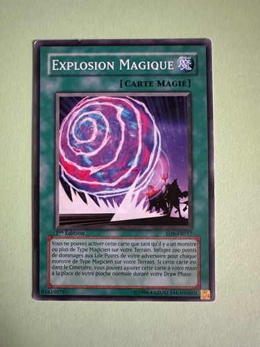 Carte oh explosion - yu, gi