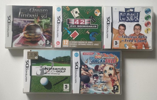 Lot jeux nintendo dream - 5, ds