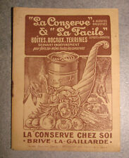 Guide booklet La Conserve Chez Soi - Brive-La-Gaillarde - boxes - jars