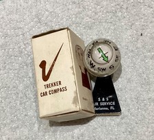 Vintage TREKKER Car Compass from S & S Air Service made in Hong Kong