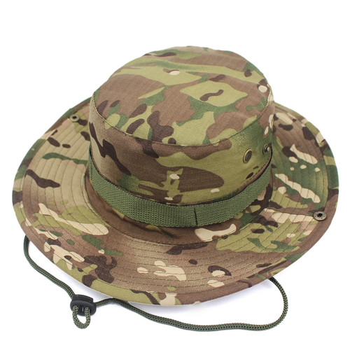 Chapeau camouflage camping