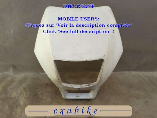Plaque phare pour suzuki - pour, 50