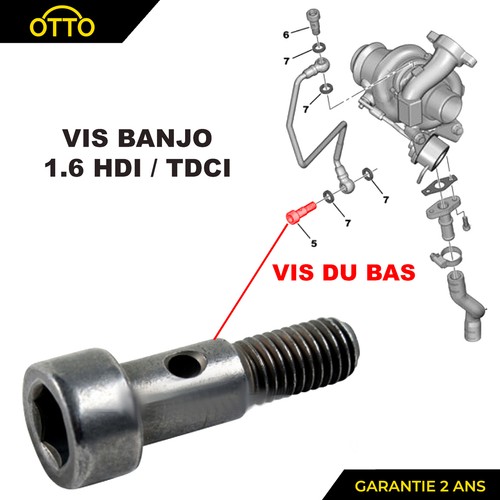 Vis banjo banjos tuyau huile - banjo,
