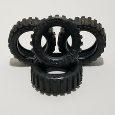 Bigfoot 4X4 Tire Set of 4 ORIGINAL Vintage Toy Truck Part Big Foot Wheel Rubber