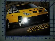 Fiche brochure concept Pontiac