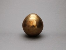 Bronze Eggshell Box Signed