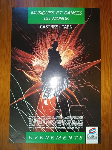Affiche ancienne musiques - affiche,