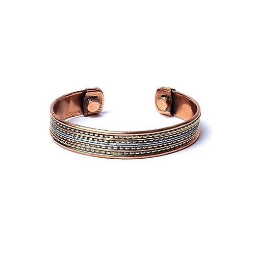 Bracelet magnétique cuivre - magnétique, en