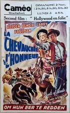 Affiche cinéma belge : La