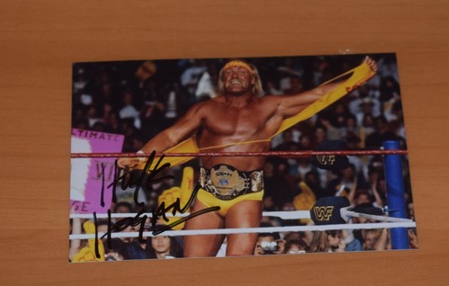 Autografo hulk hogan wwf usa - hogan,