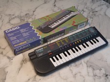 Rare BOXED Casio SA 5 Songbank KEYBOARD Piano VINTAGE Original RETRO Musical