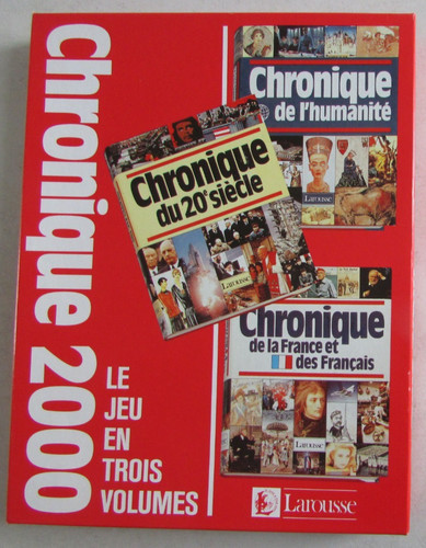 Jeu éducatif chronique 2000 - éducatif,