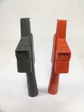 one pair  Fluke TP920 clip medium 5A alligator Test for STL120 probe scopemeter