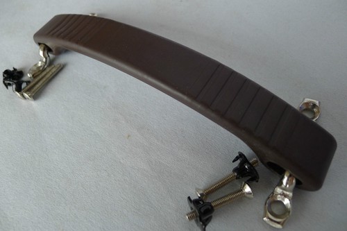 Brown dog bone rubber handle - brown,