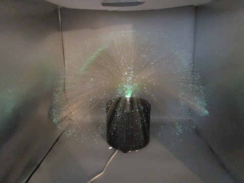 Lampe ambiance fibres optiques - lampe,