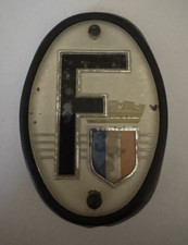 Ancienne Plaque F Quillery 