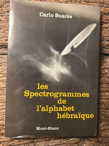 Les spectogrammes des lettres