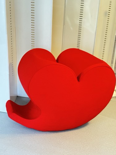 Fauteuil soft heart par ron - fauteuil,