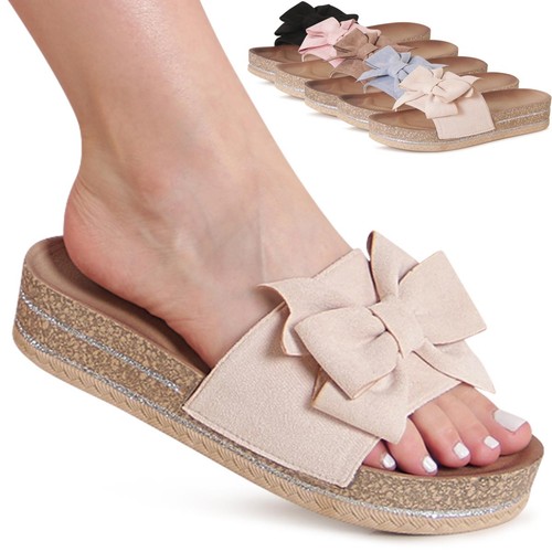 Damen xxl plateau pantoufles - damen,