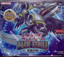 YU GI OH! 1 BOX OF 50 3 CARD BOOSTERS STAR PACK 2014 LIGHT SHOOTING