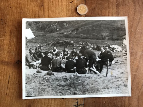 Photographie ancienne scout - ancienne,