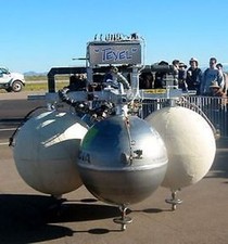 Texel Lunar Lander Aramadillo Aerospace Mahogany Wood Model Large New