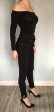Pantalon noir VERSACE -  Taille 36