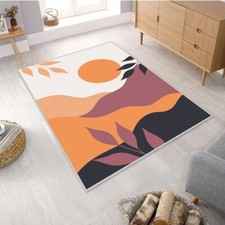 Tapis à motif montagne, tapis
