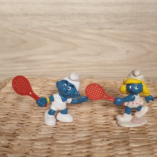 Schtroumpf couple tennis - schtroumpf,