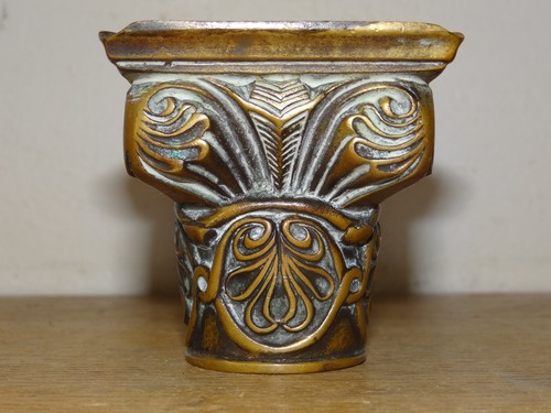 Ancien cendrier bronze - ancien,