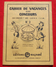 Cahier de Vacances Avec Concours - N° 2    !