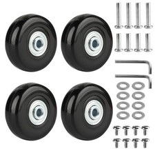 4 Pièces Roulette Valise