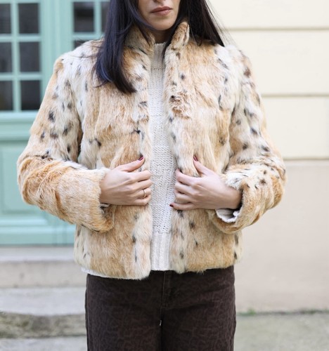 Manteau vrai fourrure ultra - manteau,