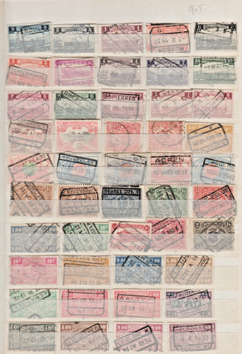 Ref 309 timbres belgique lot - ,