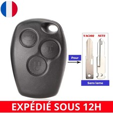 Coque Clé Renault Dacia 3