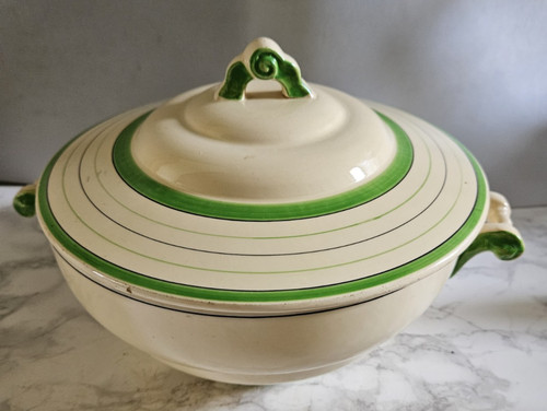 Legumier ancien faience de - legumier, en