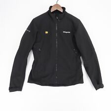 Patagonia Adze Jacket Womens Small Black Full Zip Softshell Company Logo*