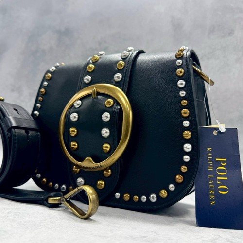 Sac bandoulière clouté - , en