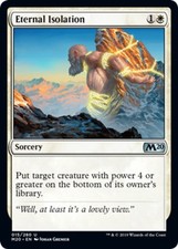 Eternal Isolation - Core Set 2020 #015/280 MTG Magic The Gathering