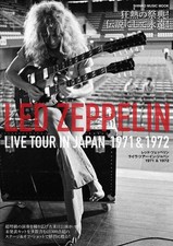 Led Zeppelin Live Tour in Japan 1971 & 1972 Japanese Photo Book from JAPAN