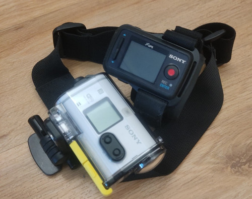 Sony hdr as100v action - sony,