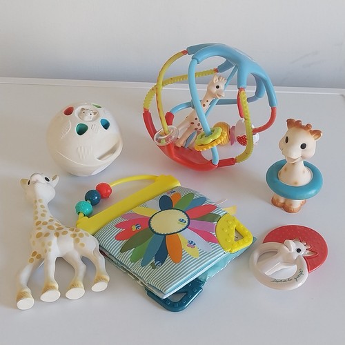 Lot bébé sophie girafe - bébé,