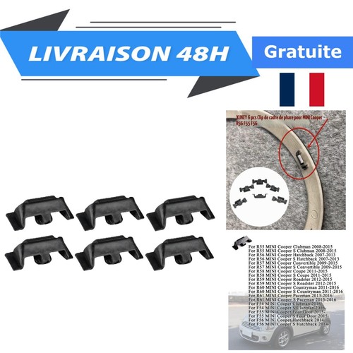Xukey clips fixation cadre - 6,