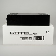 Rotel RB-981 Power Amplifier with Box, Tested Working