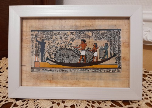 Papyrus égyptien encadré - ,