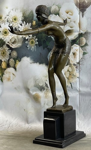 Bronze art déco statue par - déco,