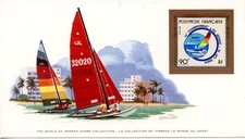 WORLD OF SPORT / MONDE DU SPORT / LA VOILE / LE HOBIE CAT / POLYNESIE