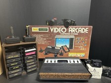 Atari 2600 Sears Tele Games Console 1982 Edition. Complete In Box With Games